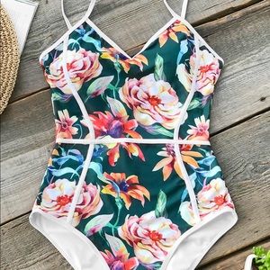 Cupshe Floral One Piece